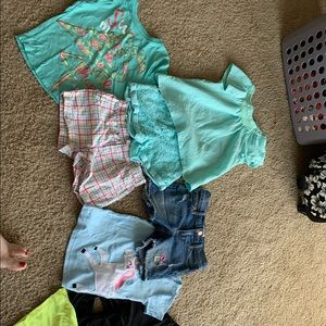 Cute lot of summer clothes for girls size 5